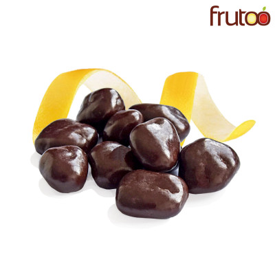 Lemon with dark chocolate